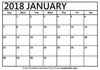 January Calendar Image